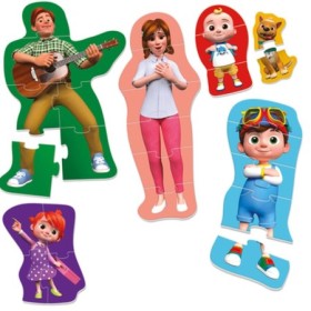 Cocomelon Puzzle mare progresiv 2-5 ani